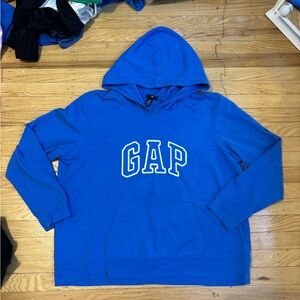 GAP Vibrant Blue Fleece Hoodie